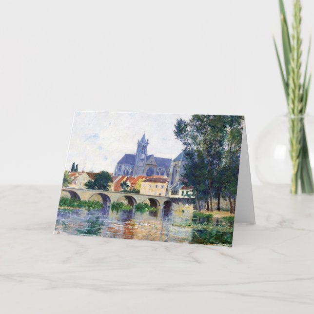 Moret-Sur-Loing | William Lamb Picknell Card (Front)