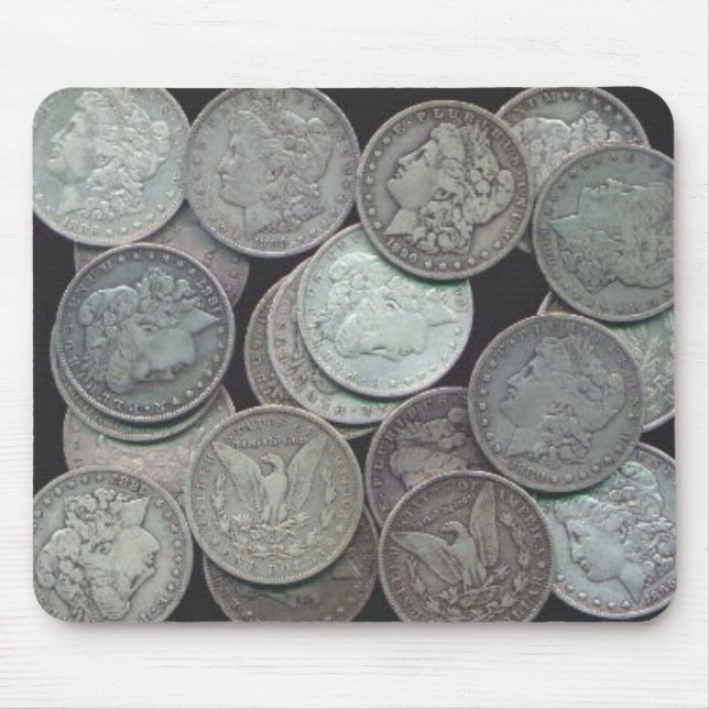 Morgan Dollars Mouse Pad (Front)