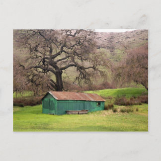 Morgan Hill Barn Postcard