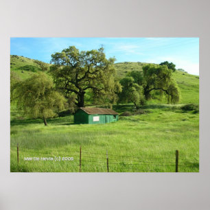 Morgan Hill Meadow Poster