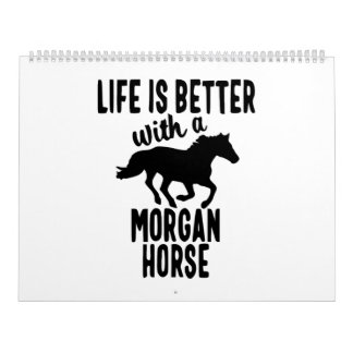morgan horse calendar