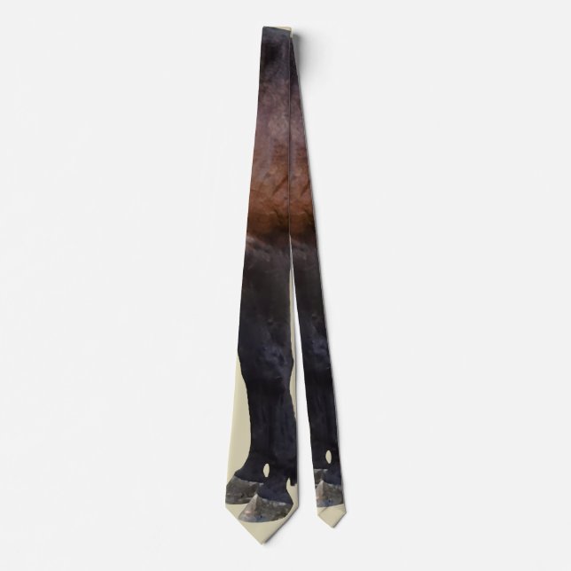 Morgan Horse in Profile Tie (Front)