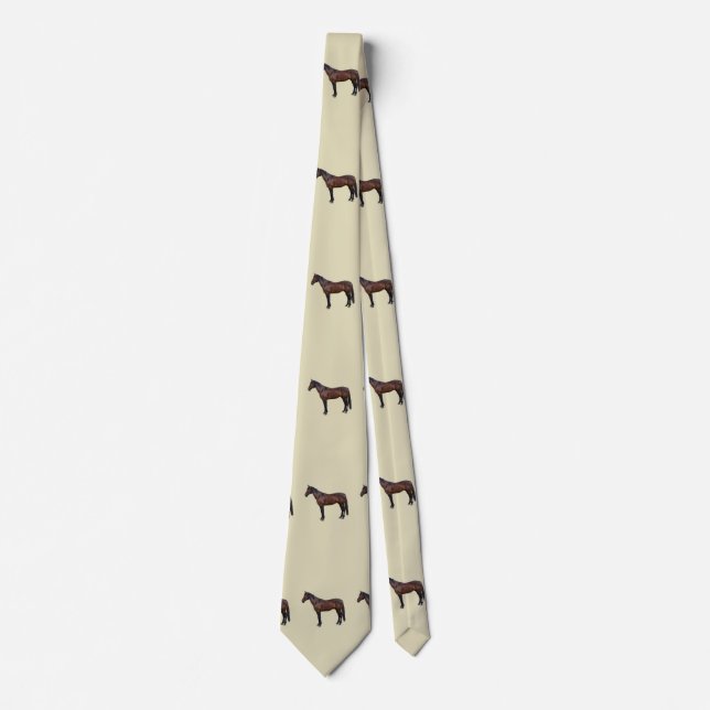 Morgan Horse in Profile Tie (Front)