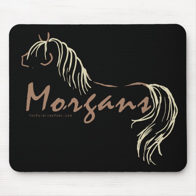 Morgan Horses Mouse Pad (Front)