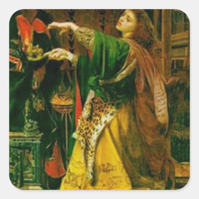 Morgan le Fay - Arthurian Legend Square Sticker (Front)