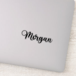 Morgan Name - Handwritten Calligraphy