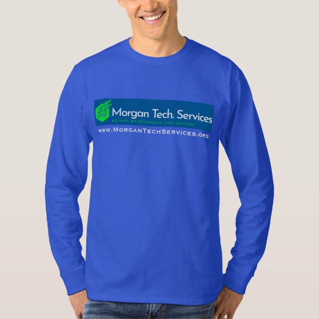 Morgan Tech. Services Long Sleave T-Shirt (Front)