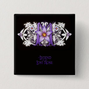 Morgana Fantasy Flower Button