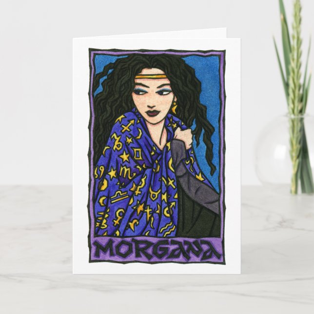 Morgana Greeting Card (Front)