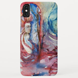 MORGANA / Magic and Mystery ,Pink Blue Fantasy iPhone XS Max Case