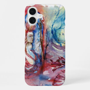 MORGANA / Magic and Mystery ,Pink Blue Fantasy iPhone 16 Plus Case