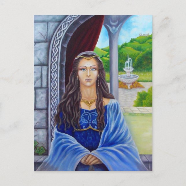Morgane, prêtresse d'Avalon Postcard (Front)
