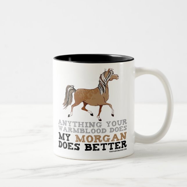 Morgans Do It Better Two-Tone Coffee Mug (Right)