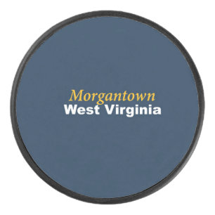 Morgantown, West Virginia Hockey Puck