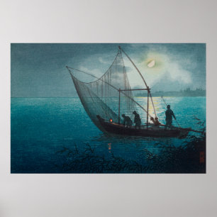 Morigasaki Coast by Tsuchiya Koitsu Poster