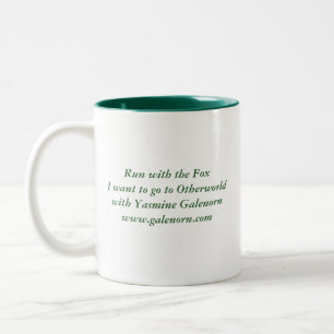Morio: Run with the Fox Two-Tone Coffee Mug