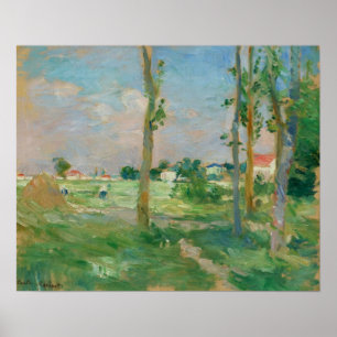 Morisot - Landscape Of La Creuse 1882 Poster