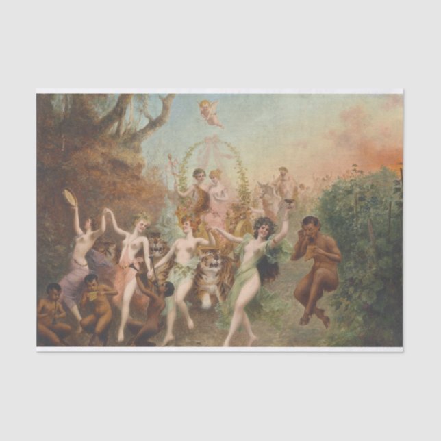 Moritz Stifter Fest der Faune und Nymphen   Tissue Paper (Front)