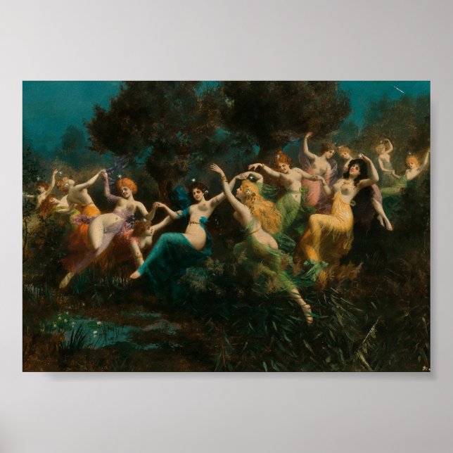 Moritz Stifter Nymphen Poster (Front)