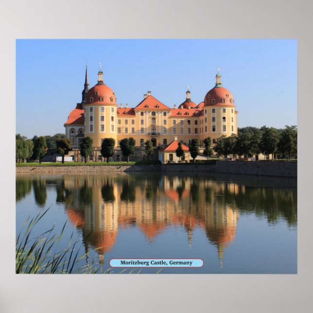 Moritzburg Castle, Germany Poster (Front)
