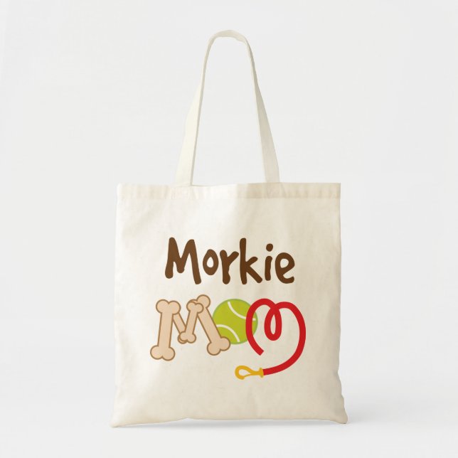 Morkie Dog Breed Mum Gift Tote Bag (Front)