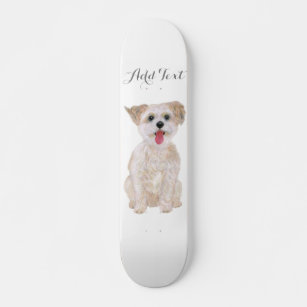 Morkie Dog Skateboards