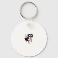 Morkie Keychain