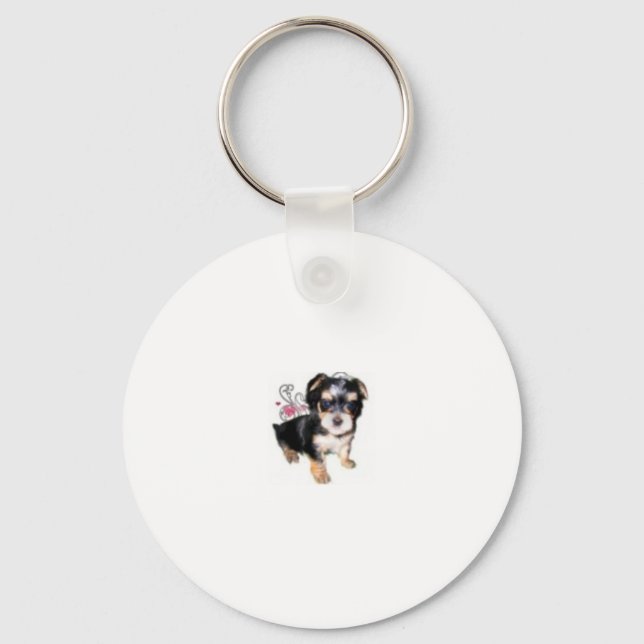 Morkie Keychain (Front)