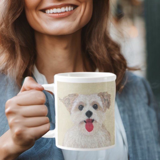 Morkie Love Jumbo Mug (Creator Uploaded)