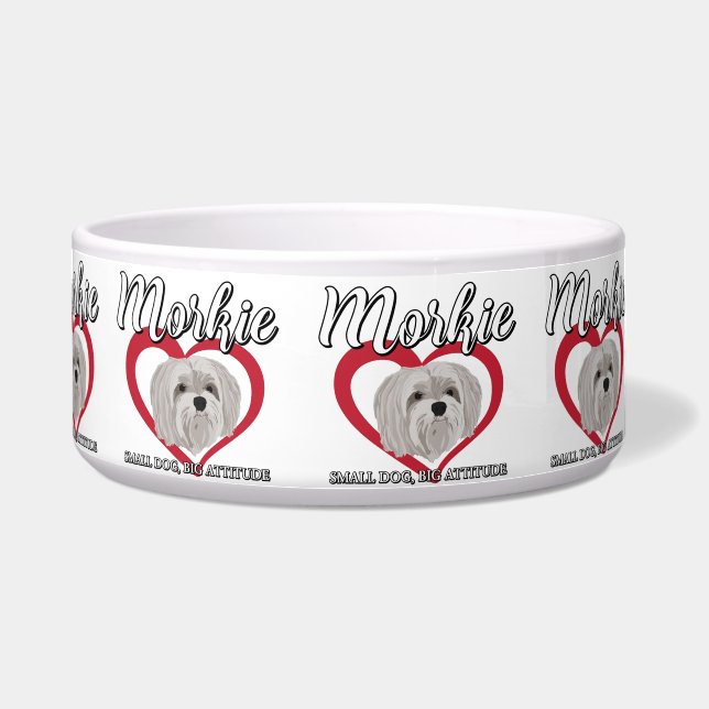 Morkie - Small Dog, Big Attitude - 3 (Front)
