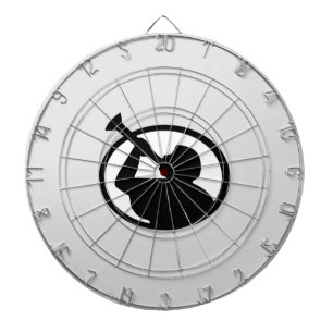 Mormon Angel Mormoni (Symbol of Mormonism) Dartboard