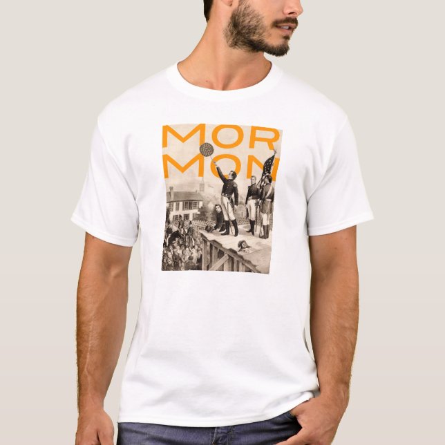 Mormon History Cafeteria T-Shirt (Front)
