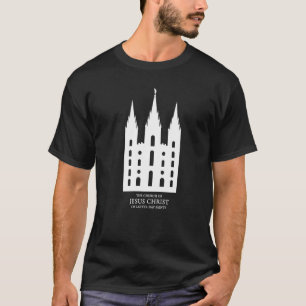 Mormon Latter day Saint Temple  Salt Lake City Uta T-Shirt