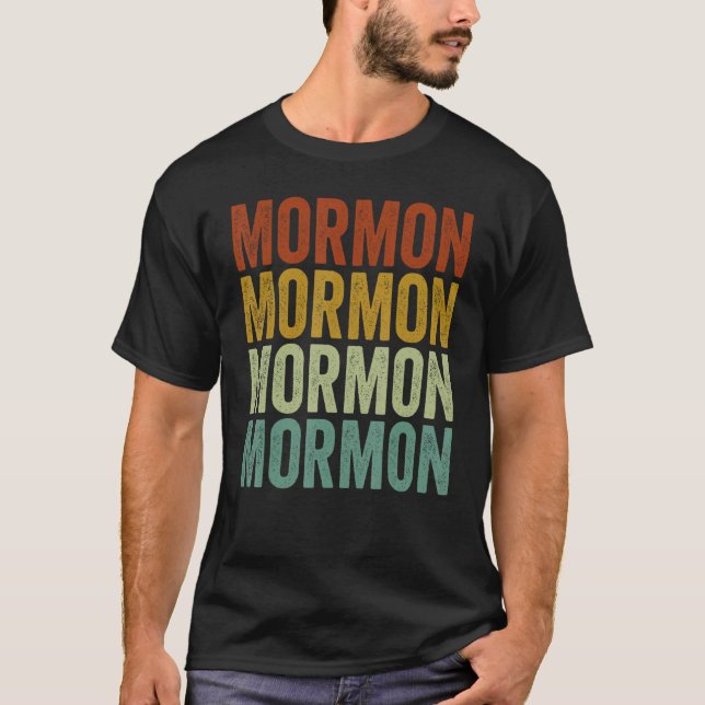 Mormon LDS Mormon Missionary T-Shirt (Front)