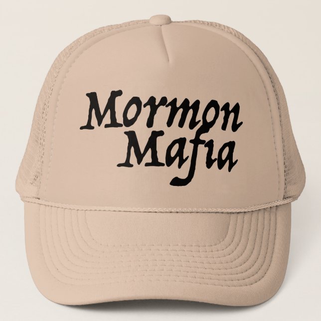 Mormon Mafia Trucker Hat (Front)