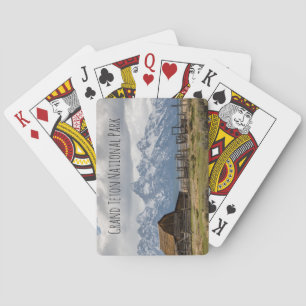 Mormon Row Grand Teton National Park Playing Cards