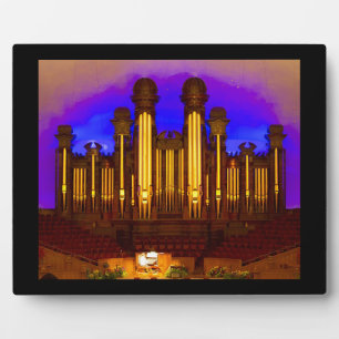 Mormon Tabernacle organ plaque