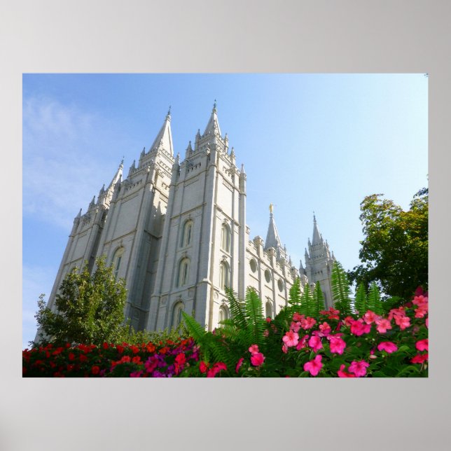 Mormon Temple Poster (Front)