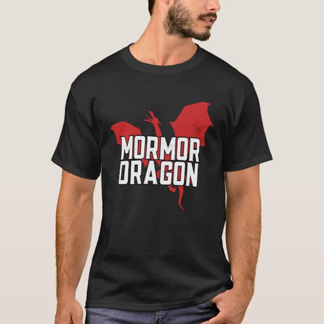 Mormor Dragon  Mother s Day T-Shirt (Front)