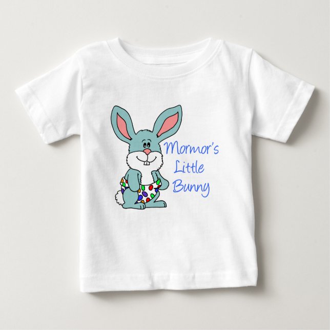 Mormor's Little Bunny Baby T-Shirt (Front)
