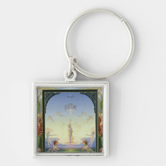 Morning, 1808 key ring (Front)