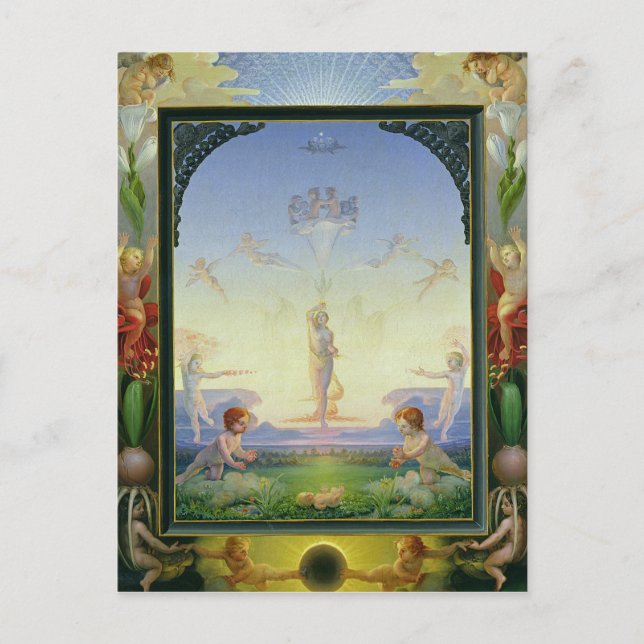 Morning, 1808 postcard (Front)