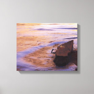Morning Adrift Stretched Canvas Print