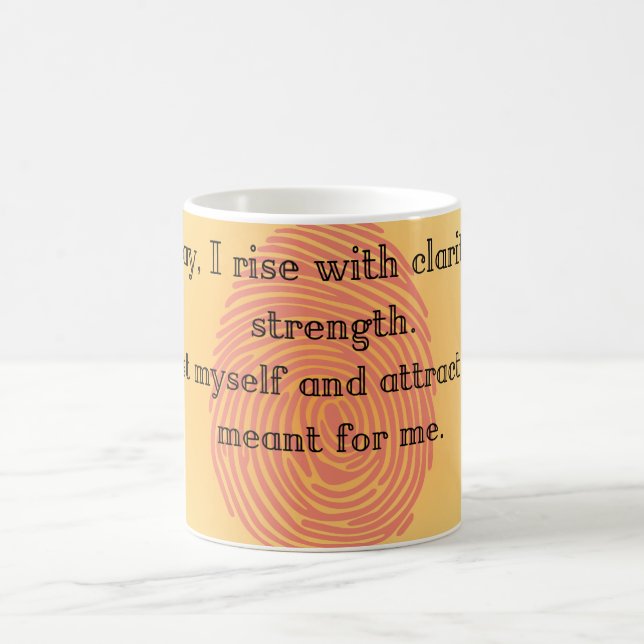 Morning Affirmation Mug (Center)