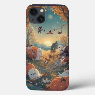 Morning After Halloween - A Ghostly Clean-Up Tale iPhone 13 Case