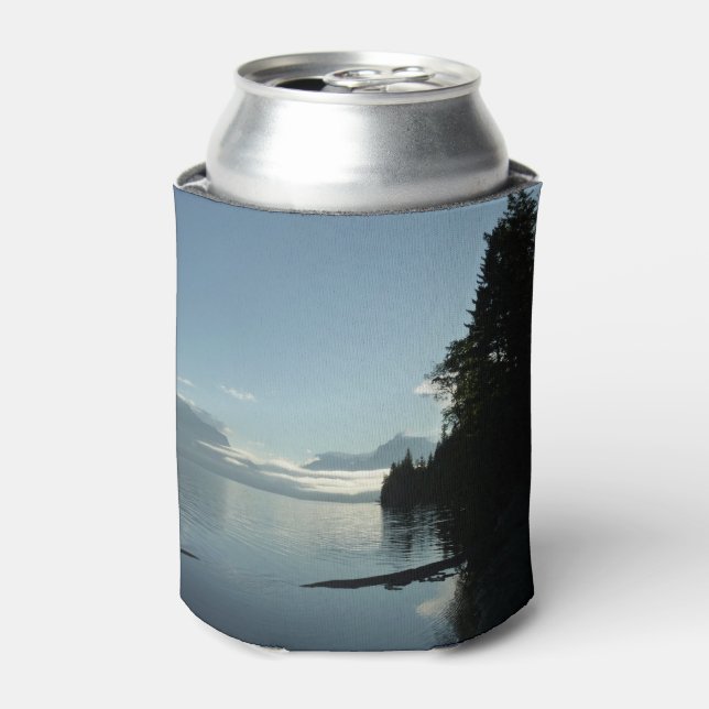 Morning at Lake McDonald in Glacier National Park Can Cooler (Can Front)