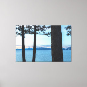 Morning at Lake Tahoe Canvas Print