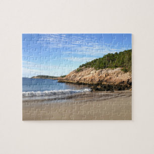Morning at Sand Beach Jigsaw Puzzle