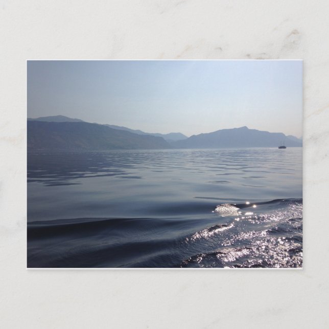 Morning at sea postcard (Front)