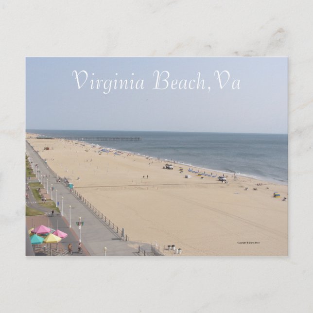 Morning at the Beach Postcard (Front)